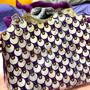 One of a kind tote bag gorgeous!